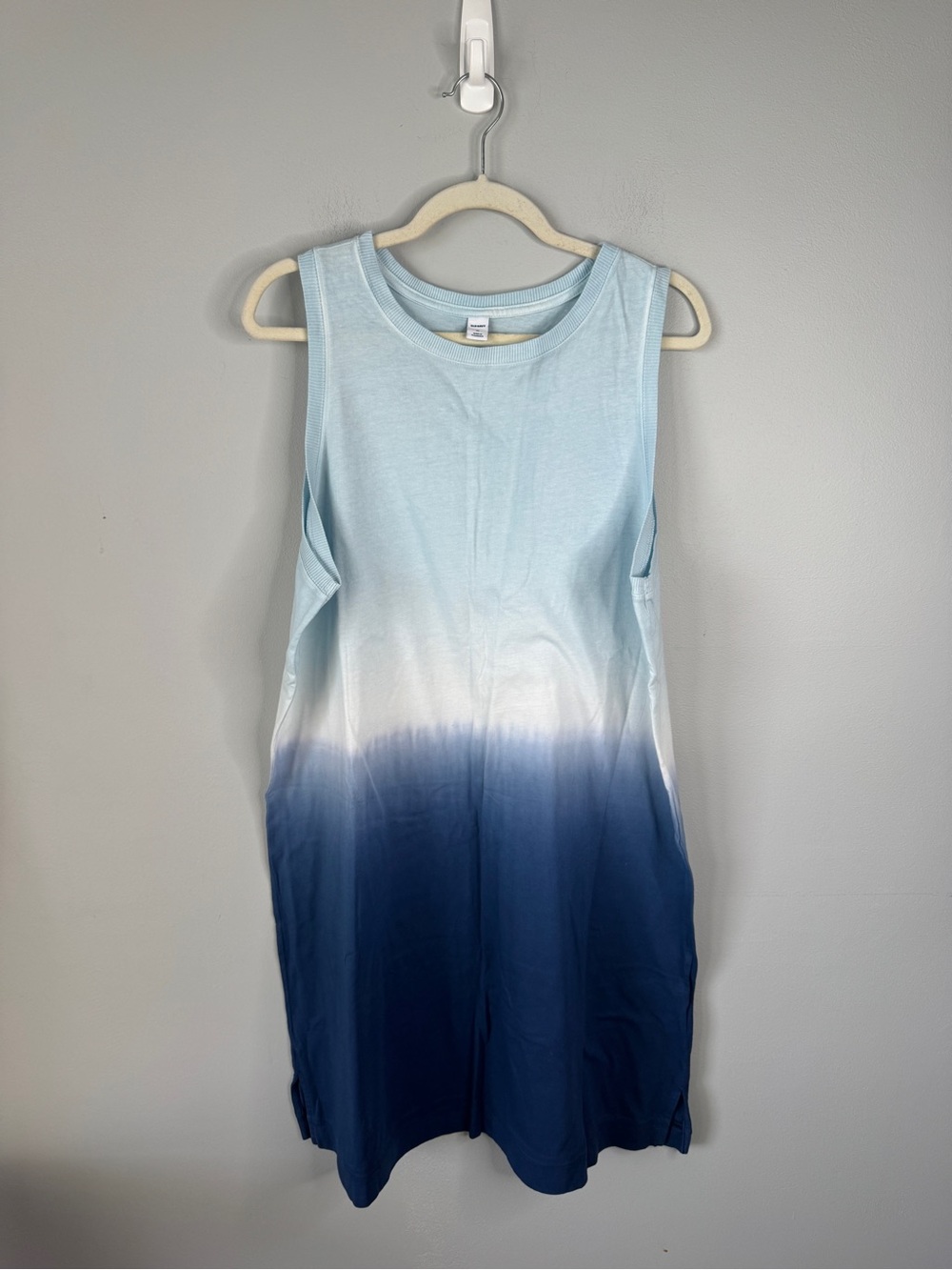 Old Navy Ombre Light Blue to Navy Sleeveless Mini Dress